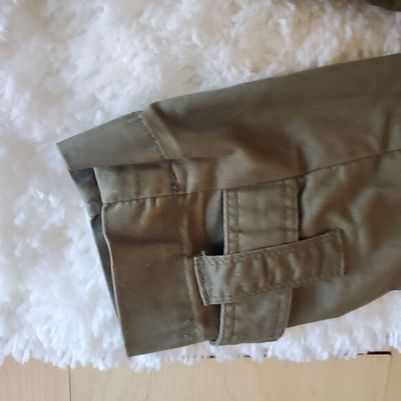 Pendleton Button Close Utility Jacket Cotton Lightweight Green Size XS - Picture 3 of 10